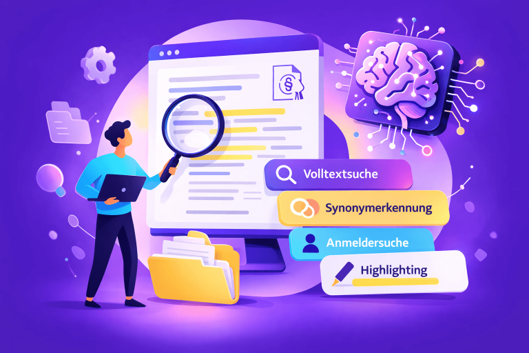 AI-supported classical search - Part 4) AI patent search